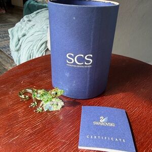 SCS Swarovski gecko - event piece 2008 0905541